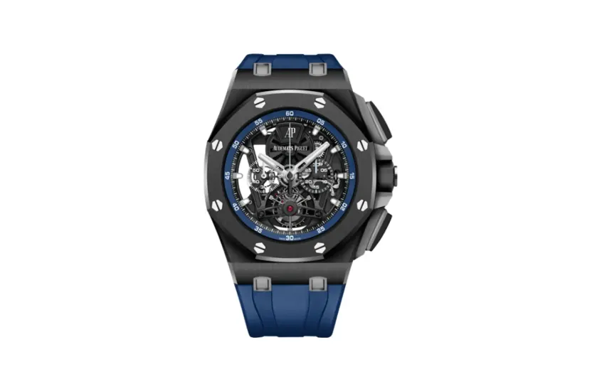 Audemars Piguet Royal Oak Offshore Tourbillon Chronograph Openworked Ceramic / Rubber