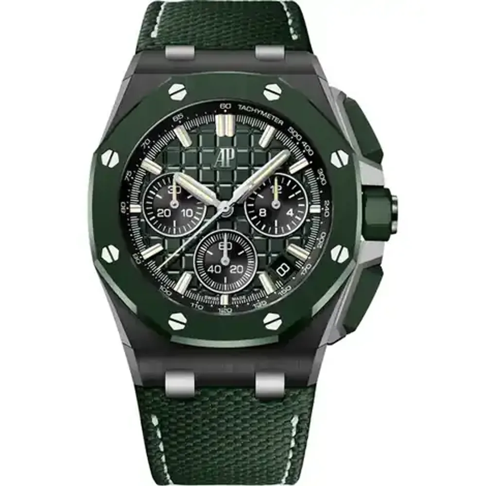 Audemars Piguet Royal Oak Offshore Selfwinding Chronograph, Black ceramic · 43 mm