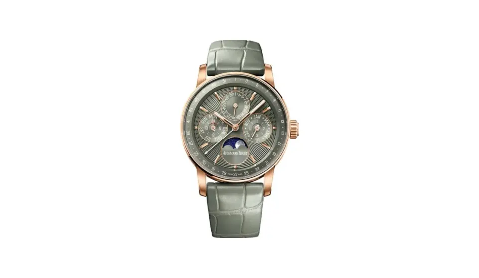 Audemars Piguet CODE 11.59 Perpetual Calendar 38 Red Gold / Green