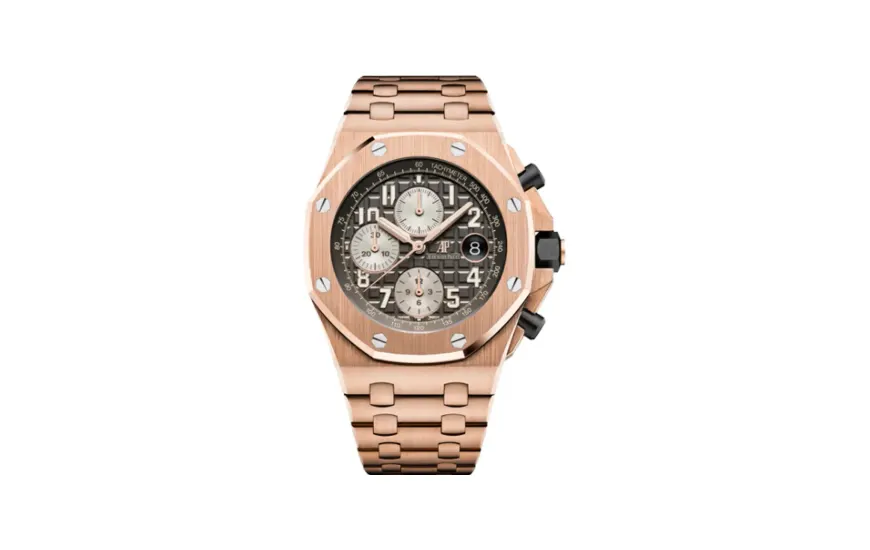 Audemars Piguet Royal Oak Offshore 42 Pink Gold / Grey / Bracelet
