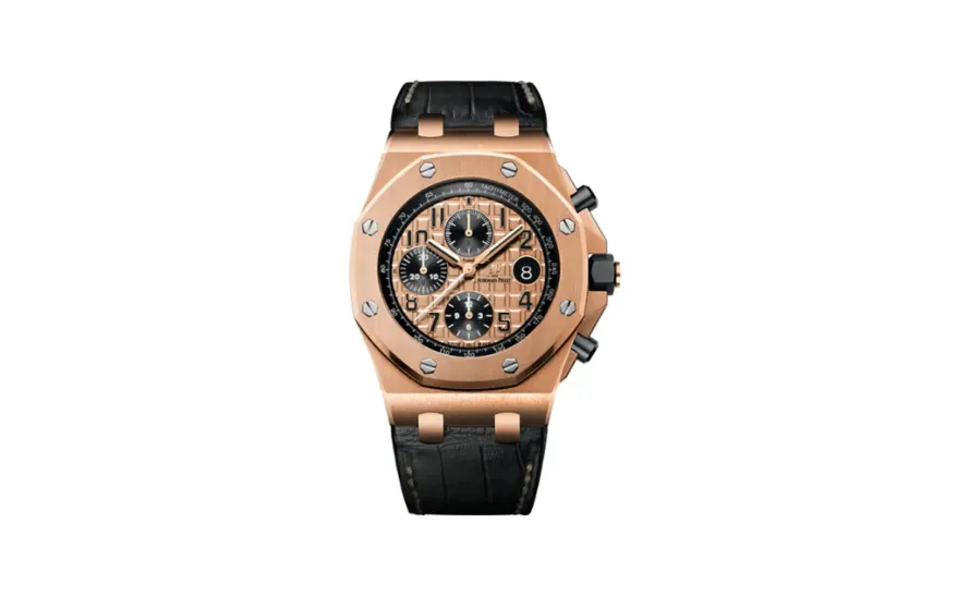 Audemars Piguet Royal Oak Offshore 26470 Pink Gold / Pink Gold / Alligator
