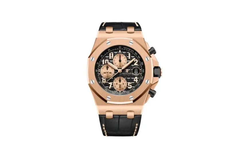 Audemars Piguet Royal Oak Offshore 26470 Pink Gold / Black / Alligator