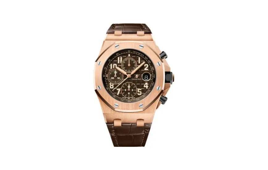 Audemars Piguet Royal Oak Offshore 42 Pink Gold / Brown / Alligator