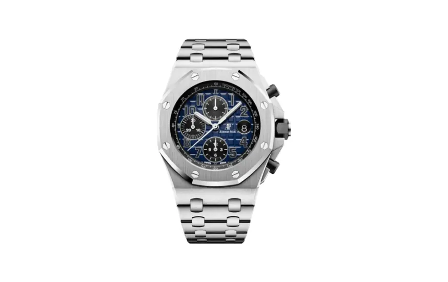 Audemars Piguet Royal Oak Offshore 42 Platinum / Smoked Blue / Bracelet