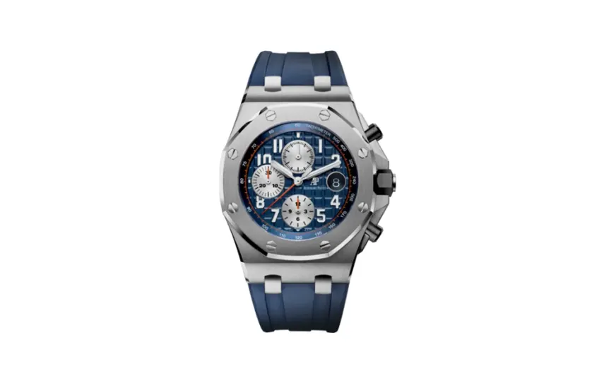 Audemars Piguet Royal Oak Offshore 26470 Stainless Steel / Blue / Rubber