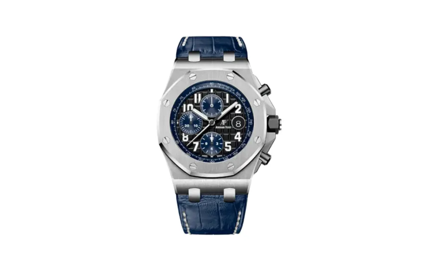 Audemars Piguet Royal Oak Offshore 26470 Stainless Steel / Black / Alligator
