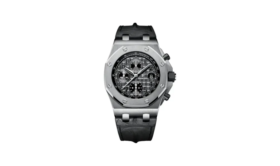 Audemars Piguet Royal Oak Offshore 26470 Stainless Steel / Grey / Alligator