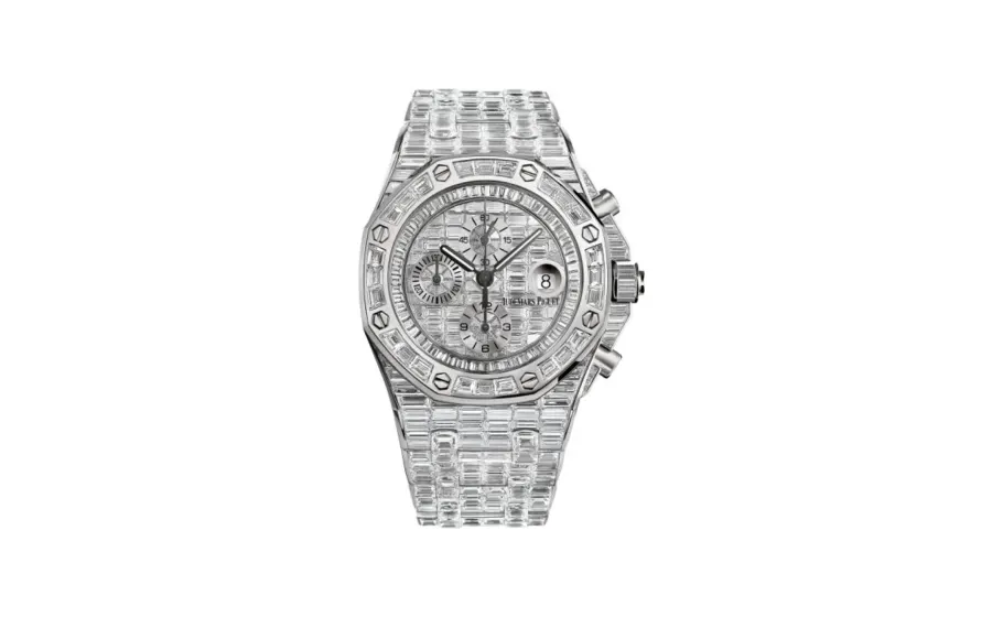 Audemars Piguet Royal Oak Offshore 26473 Full Baguette