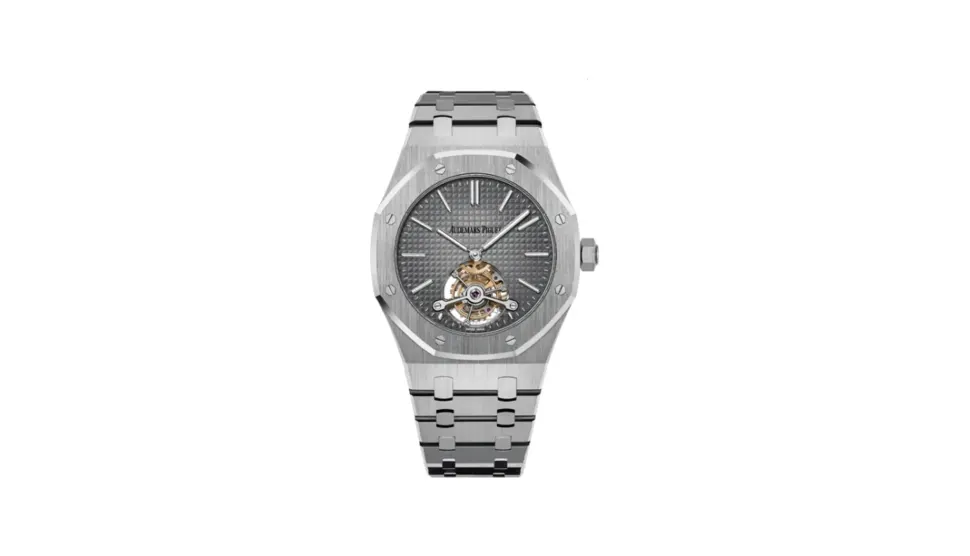 Audemars Piguet Royal Oak Ultra Thin Tourbillon Platinum / Grey