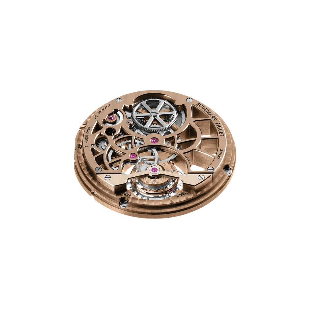Audemars Piguet Royal Oak Tourbillon Extra-Thin Openworked, 18-carat pink gold · 41 mm