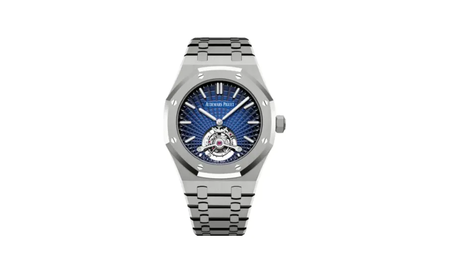Audemars Piguet Royal Oak Ultra Thin Tourbillon Titanium / Smoked Blue Evolutive / Yoshida