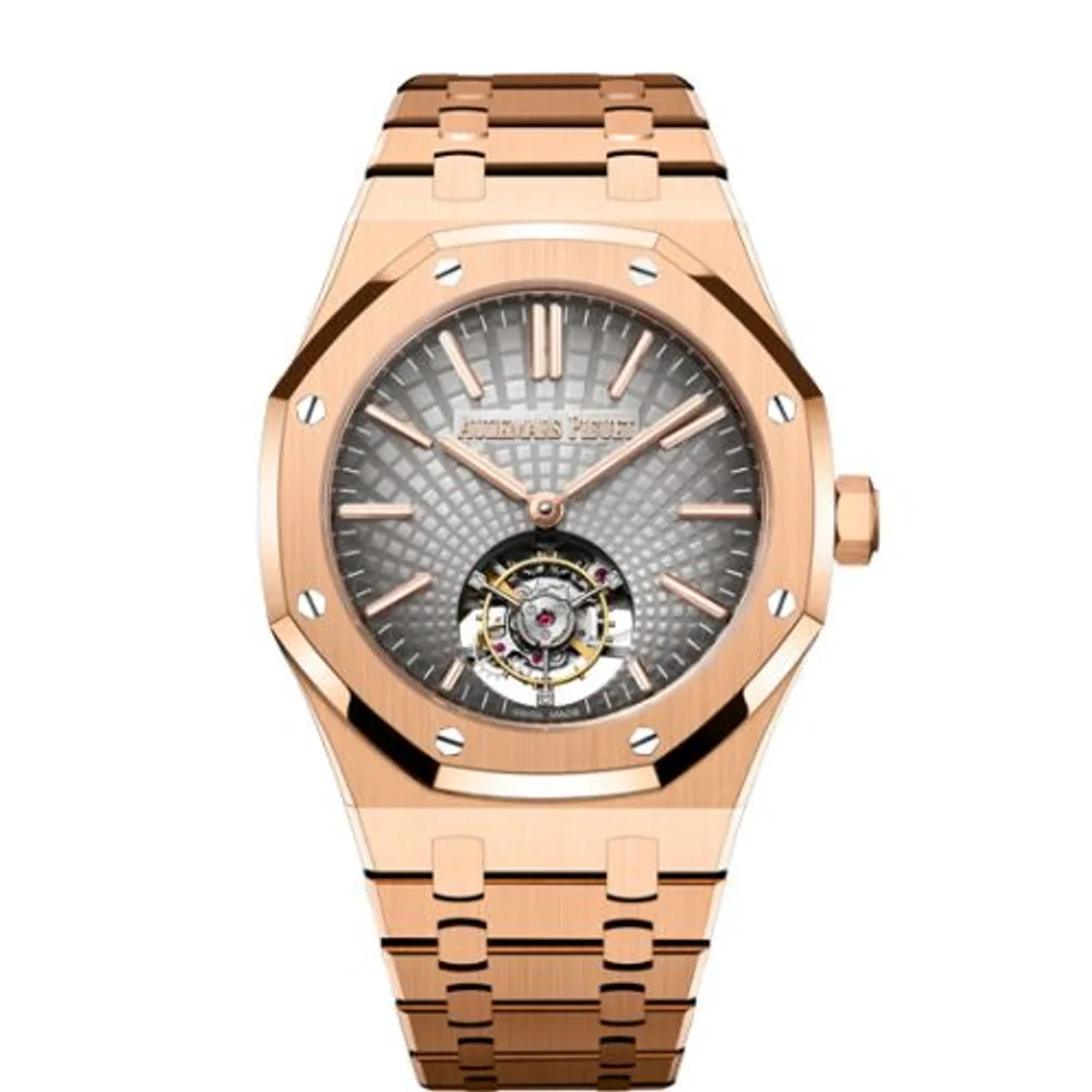 Audemars Piguet Royal Oak Self-Winding Flying Tourbillon Pink Gold / Grey