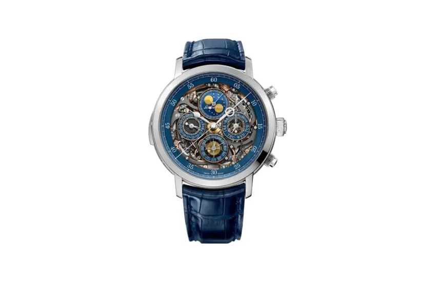 Audemars Piguet Jules Audemars Grande Complication Openworked Platinum / Blue