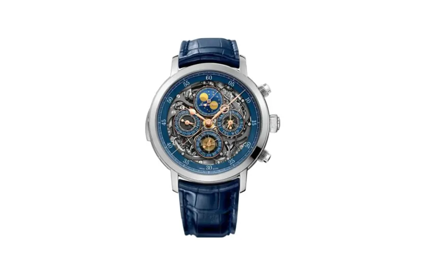 Audemars Piguet Jules Audemars Grande Complication Openworked Platinum / Blue