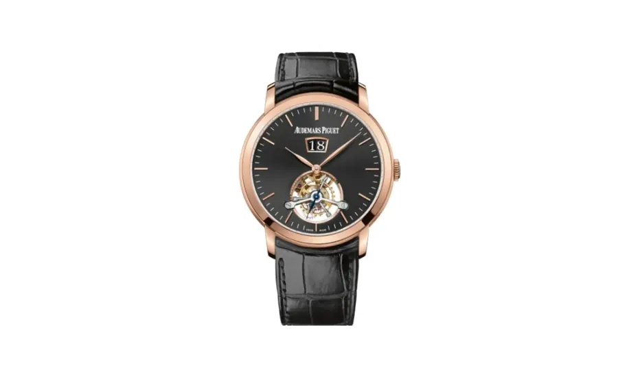Audemars Piguet Jules Audemars Tourbillon Grande Date Pink Gold / Black