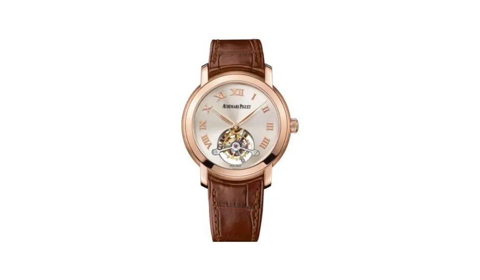 Audemars Piguet Jules Audemars Tourbillon Pink Gold / Silver