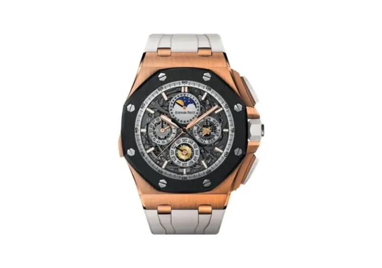 Audemars Piguet Royal Oak OffShore 26571 Grande Complication Pink Gold Ceramic / White