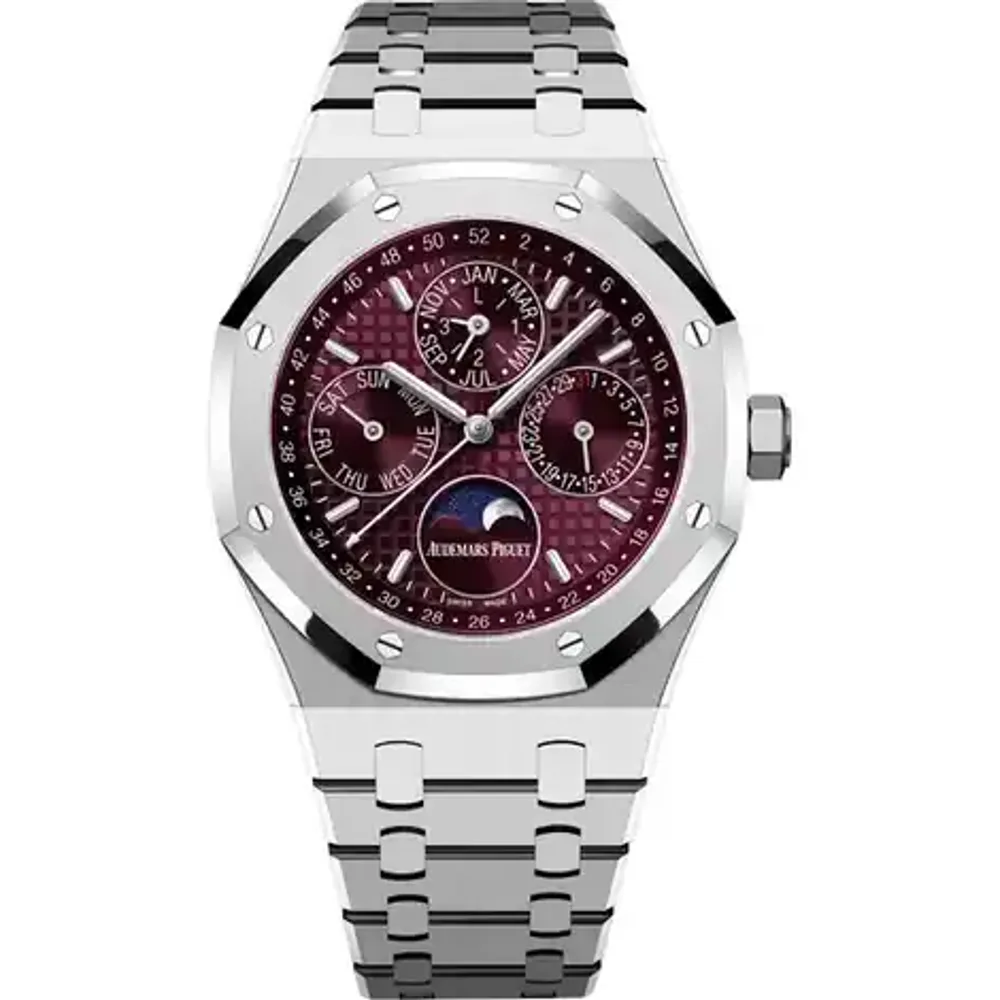 Audemars Piguet Royal Oak Perpetual Calendar, 18-carat white gold · 41 mm