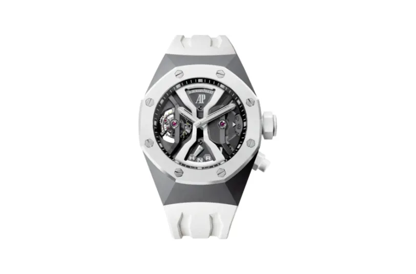 Audemars Piguet Royal Oak Concept 26580 GMT Tourbillon Titanium / White Ceramics