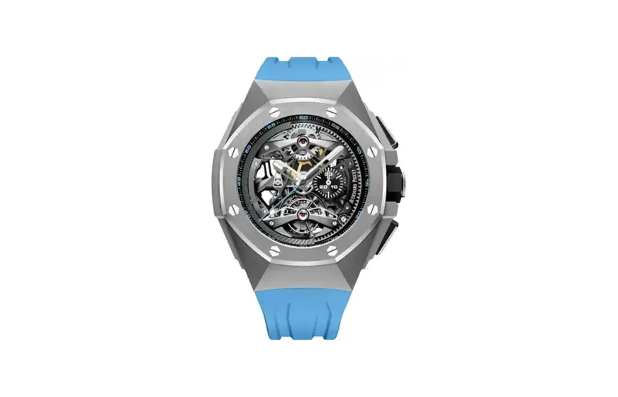 Audemars Piguet Royal Oak Concept Tourbillon Chronograph Openworked Selfwinding, Titanium · 44 mm