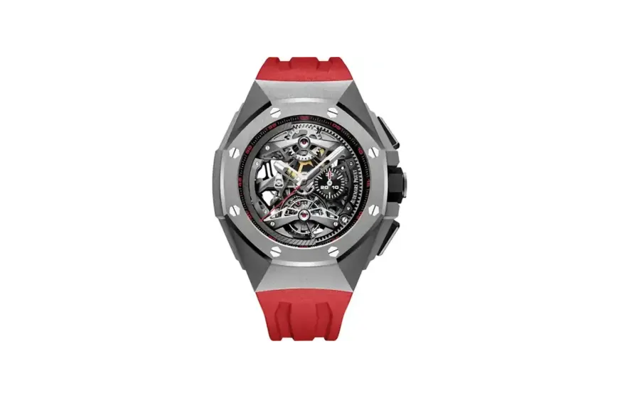 Audemars Piguet Royal Oak Concept Tourbillon Chronograph Openworked Selfwinding, Titanium · 44 mm