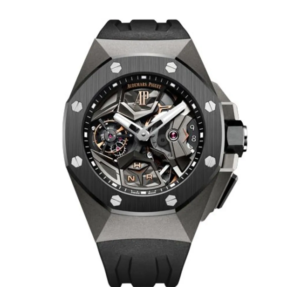 Audemars Piguet Royal Oak Concept GMT Tourbillon Titanium / Black
