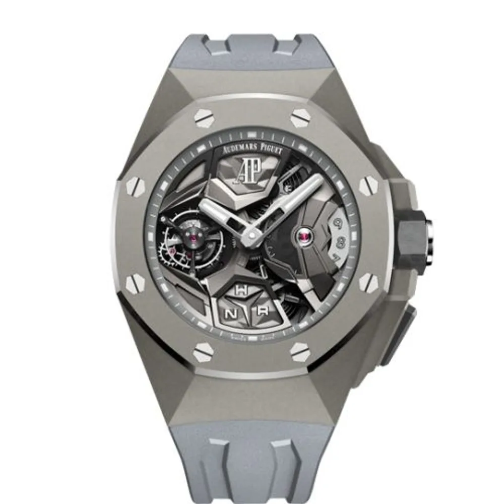 Audemars Piguet Royal Oak Concept GMT Tourbillon Titanium / Grey