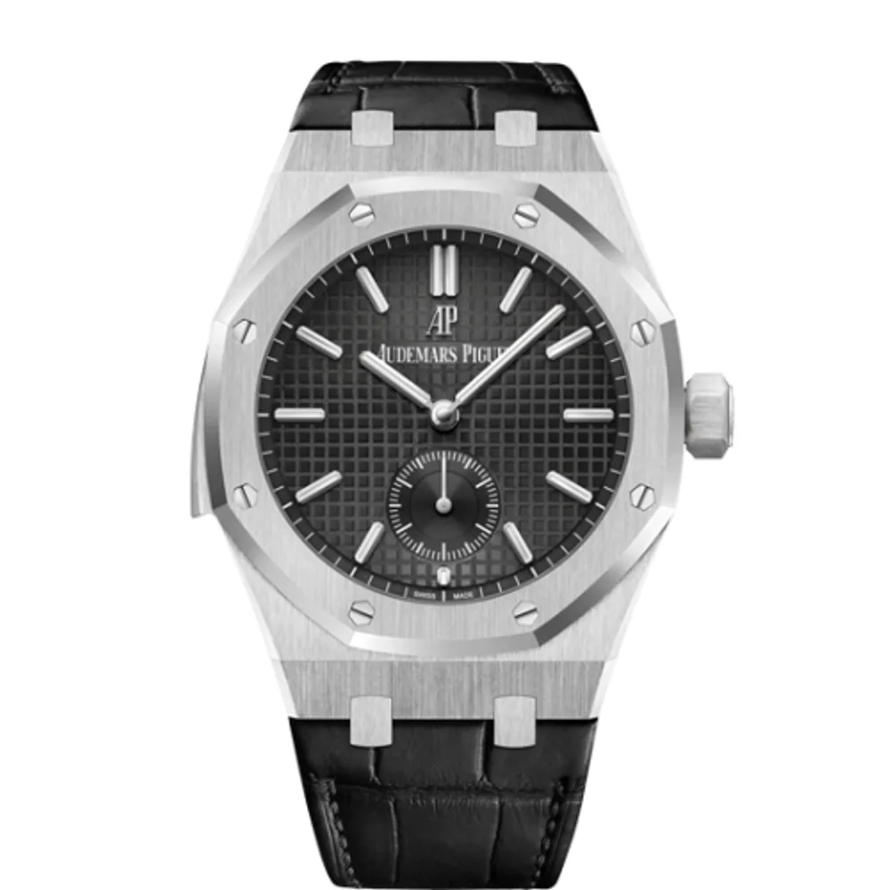 Audemars Piguet Royal Oak Repeater Supersonnerie Platinum / Black / Strap
