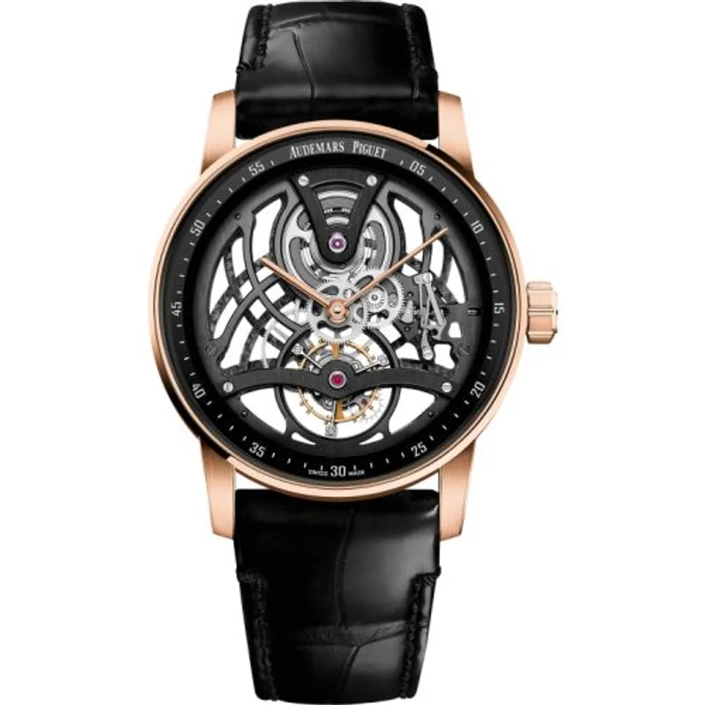 Audemars Piguet CODE 11.59 Tourbillon Openworked Red Gold / Black