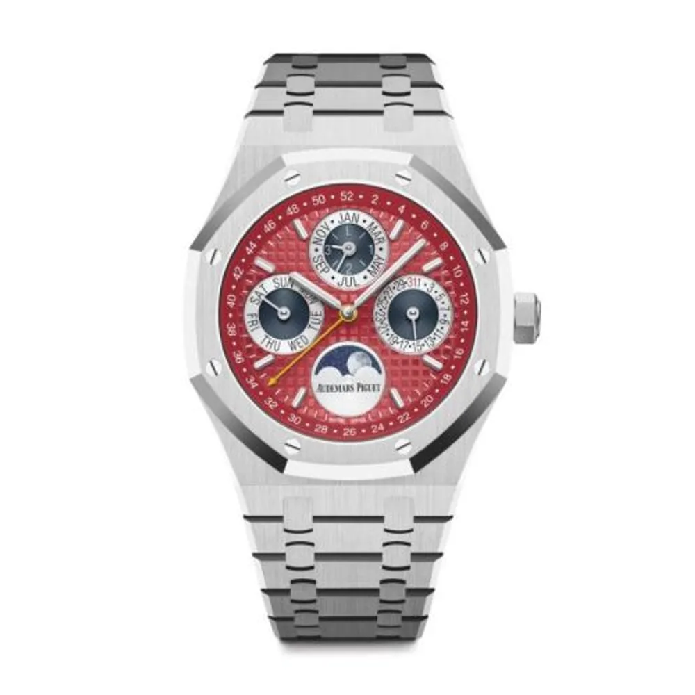 Audemars Piguet Royal Oak Perpetual Calendar 41 White Gold / Red / Thailand