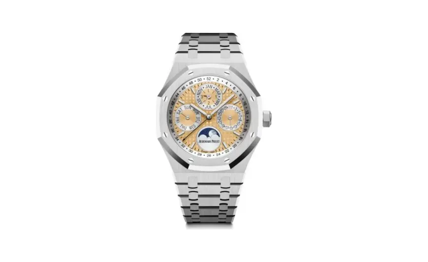Audemars Piguet Royal Oak Perpetual Calendar 41 Platinum / Salmon