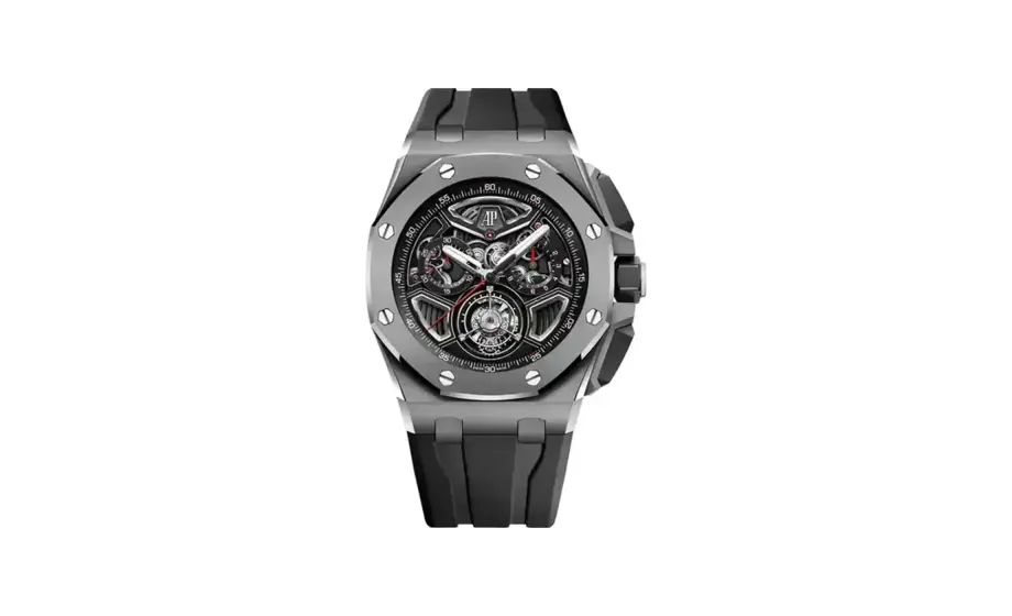 Audemars Piguet Royal Oak Offshore Selfwinding Flying Tourbillon Chronograph, Titanium · 43 mm