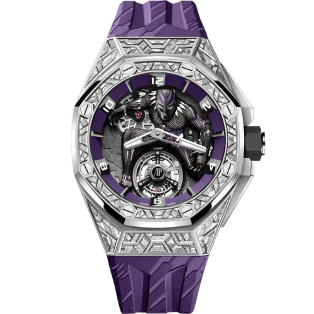 Audemars Piguet Royal Oak Concept Black Panther Flying Tourbillon White Gold