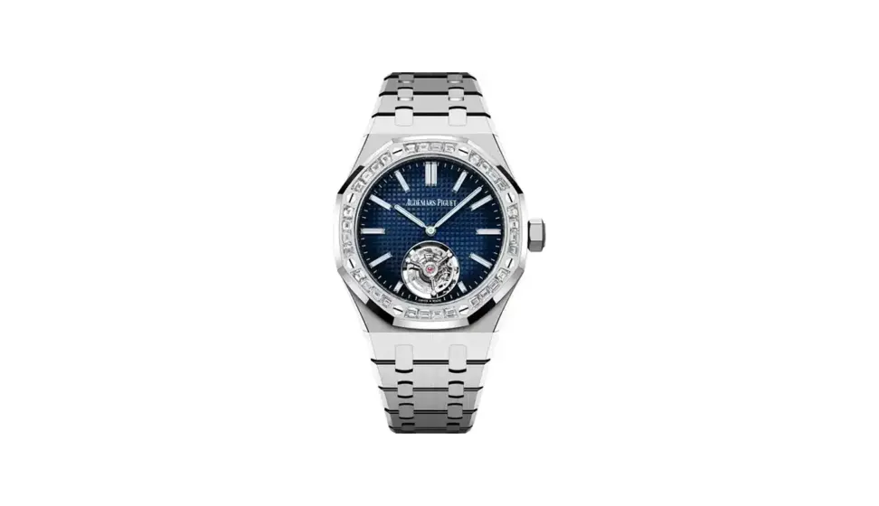 Audemars Piguet Royal Oak Selfwinding Flying Tourbillon Extra-Thin (RD#3), 18-carat white gold · 37 mm