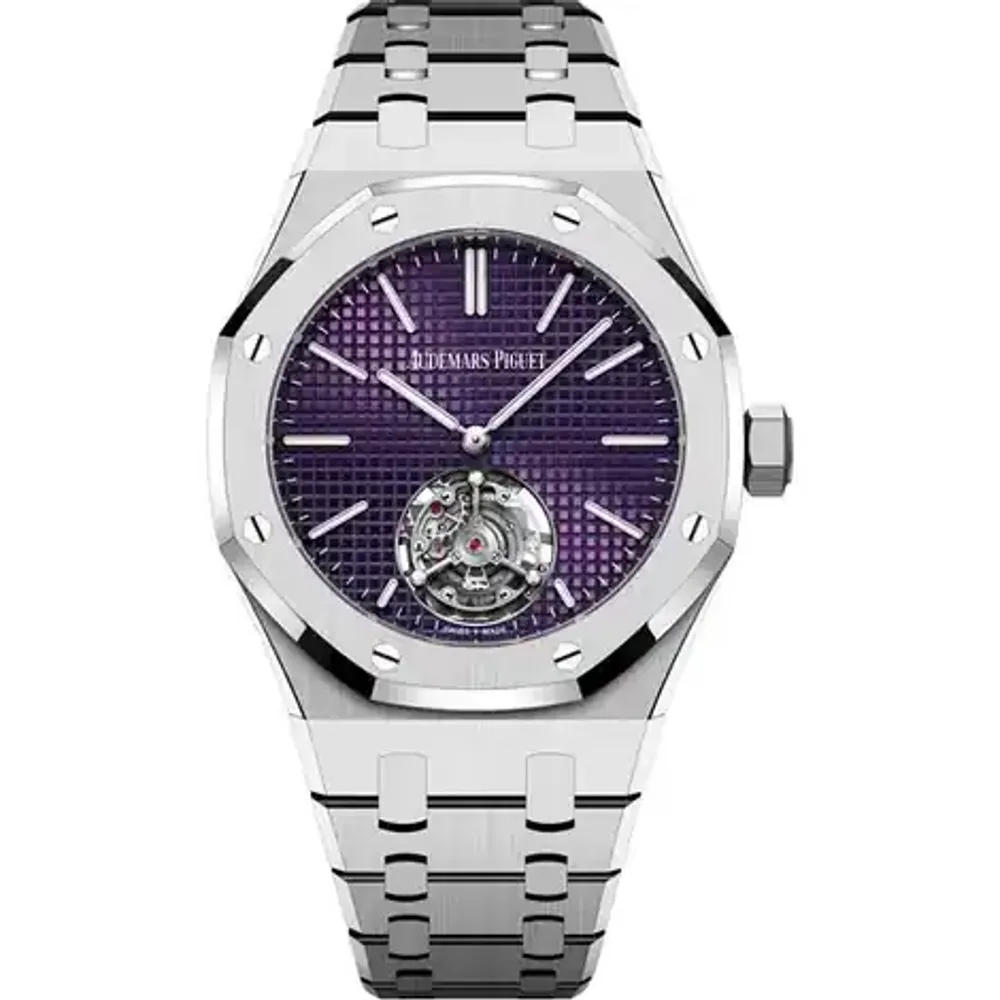 Audemars Piguet Royal Oak Selfwinding Flying Tourbillon Extra-Thin (RD#3) "50ᵀᴴ Anniversary", Stainless steel · 37 mm