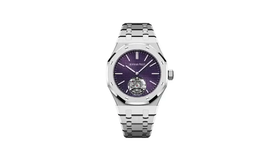 Audemars Piguet Royal Oak Selfwinding Flying Tourbillon Extra-Thin (RD#3), Stainless steel · 37 mm
