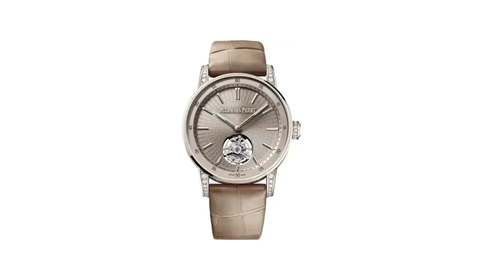 Audemars Piguet Code 11.59 Selfwinding Flying Tourbillon, 18-carat sand gold · 38 mm