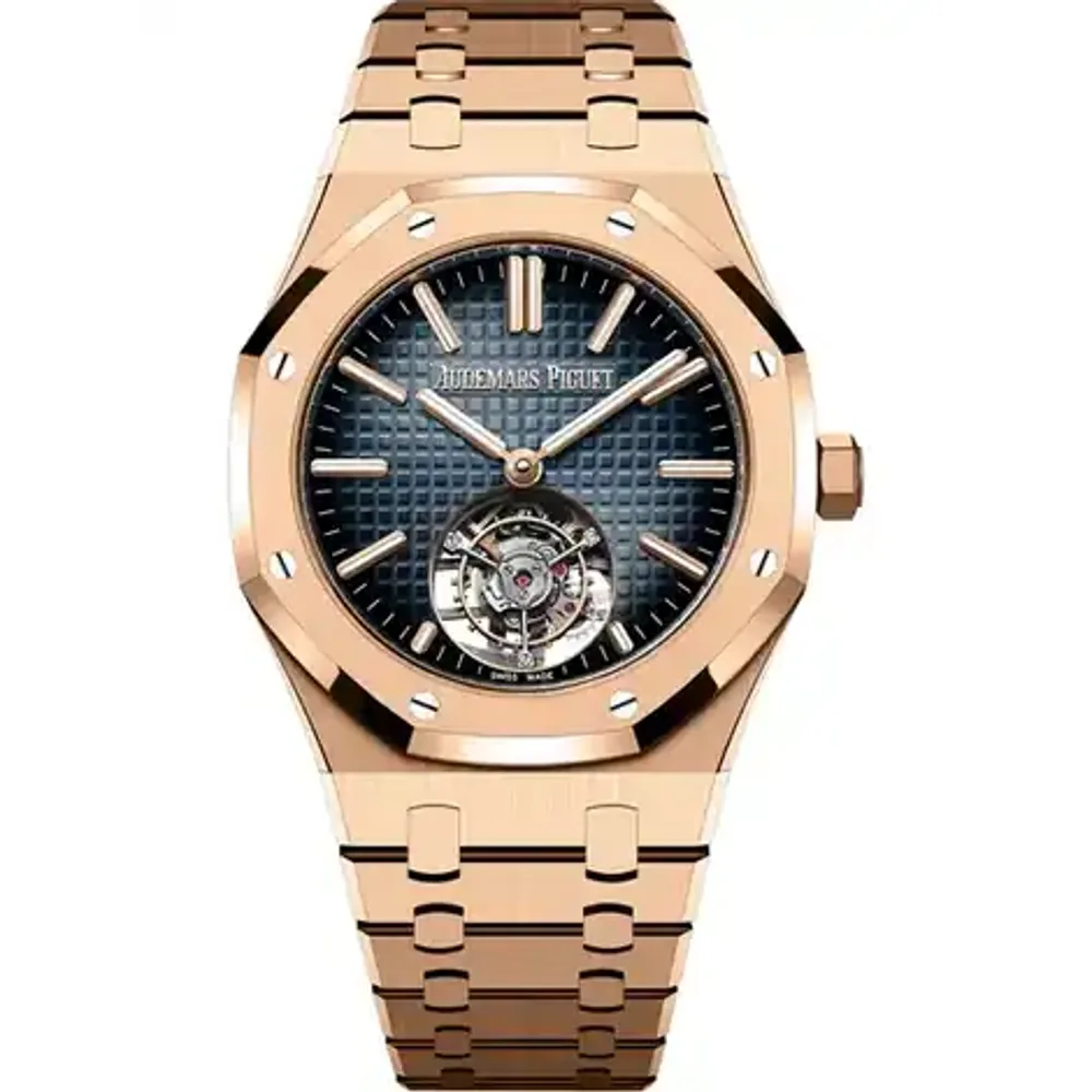 Audemars Piguet Royal Oak Selfwinding Flying Tourbillon "50ᵀᴴ Anniversary", 18-carat pink gold · 41 mm