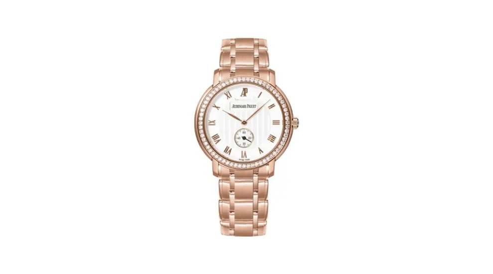Audemars Piguet Jules Audemars Small Seconds Pink Gold / Diamond / Silver / Bracelet