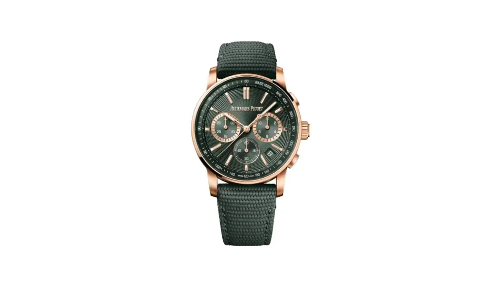 Audemars Piguet CODE 11.59 Chronograph Selfwinding Pink Gold / Green