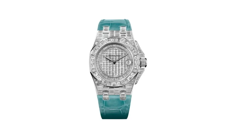 Audemars Piguet Royal Oak OffShore 67543 Lady Quartz Emerald Hour
