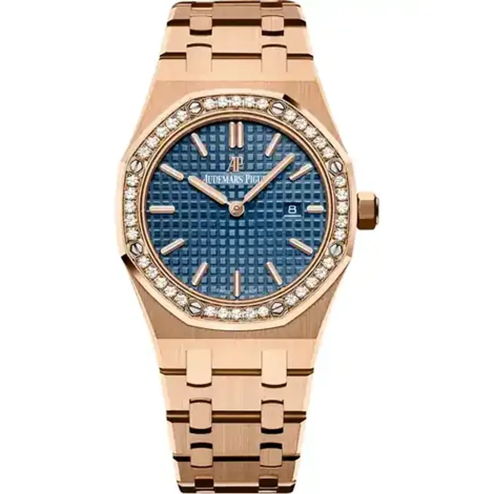Audemars Piguet Royal Oak Quartz, 18-carat pink gold · 33 mm