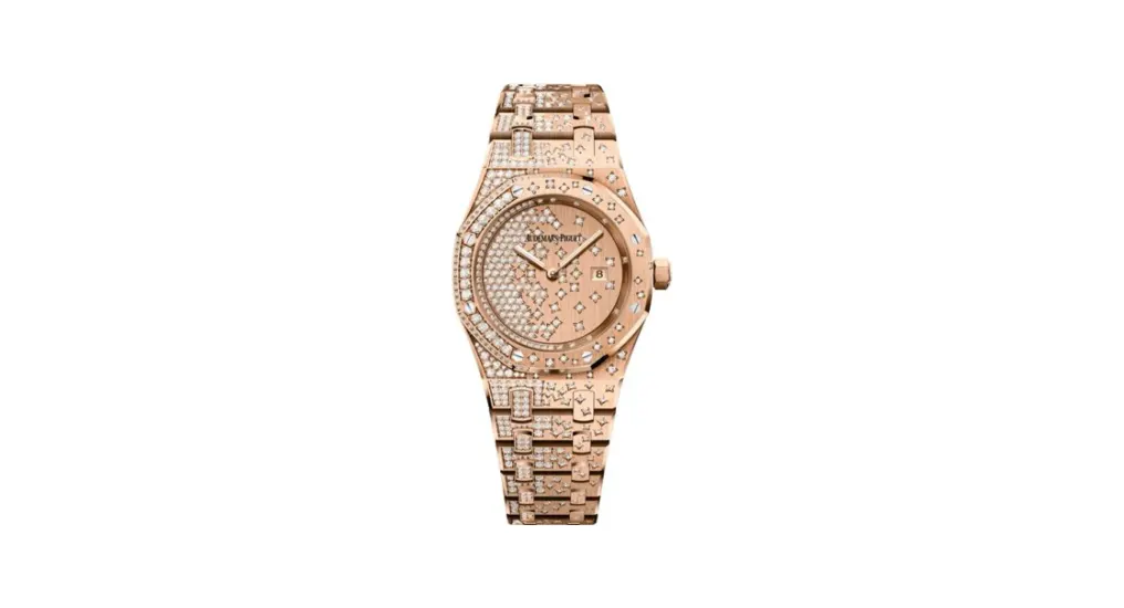 Audemars Piguet Royal Oak Quartz Pink Gold / Cascade / Bracelet
