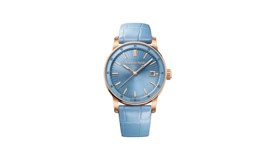 Audemars Piguet CODE 11.59 Automatic 38 Pink Gold / Light Blue