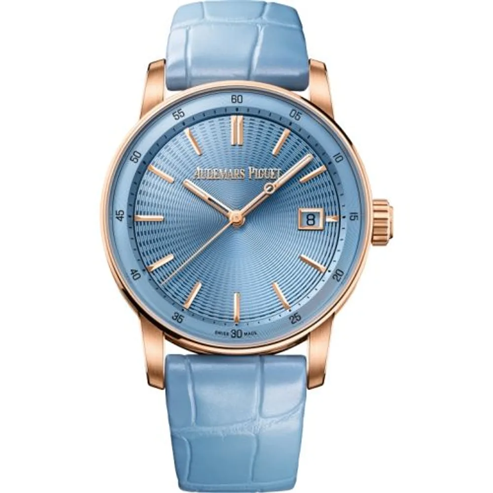 Audemars Piguet CODE 11.59 Automatic 38 Pink Gold / Light Blue