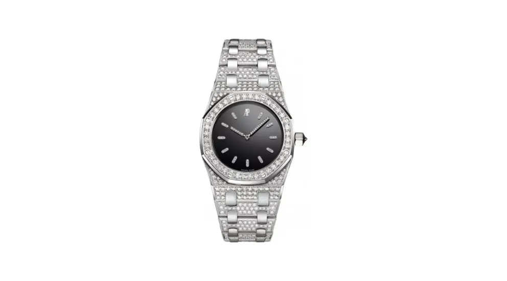 Audemars Piguet Royal Oak 77220 Tuxedo Lady Harrods