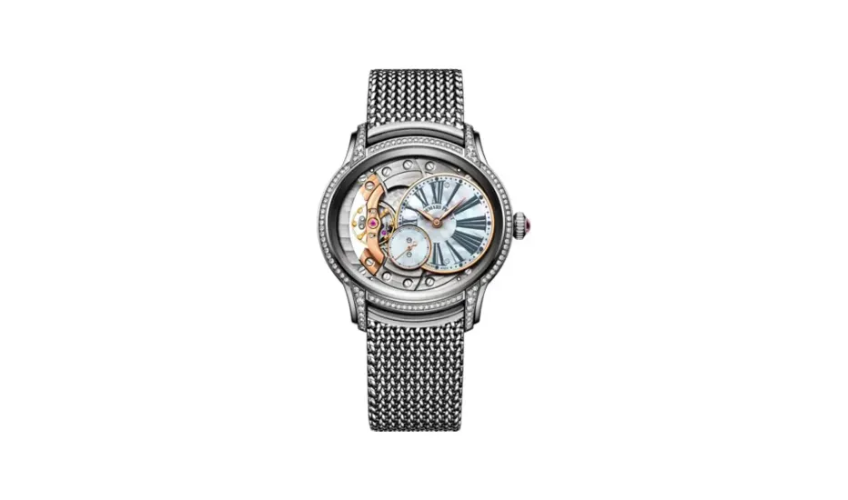 Audemars Piguet Millenary Hand-wound White Gold / Mother of Pearl / Bracelet