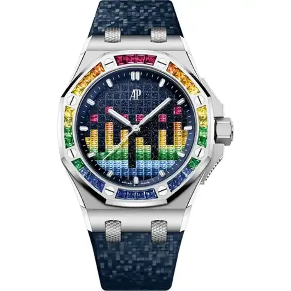 Audemars Piguet Royal Oak Offshore Selfwinding - Music Edition, 18-carat white gold · 37 mm