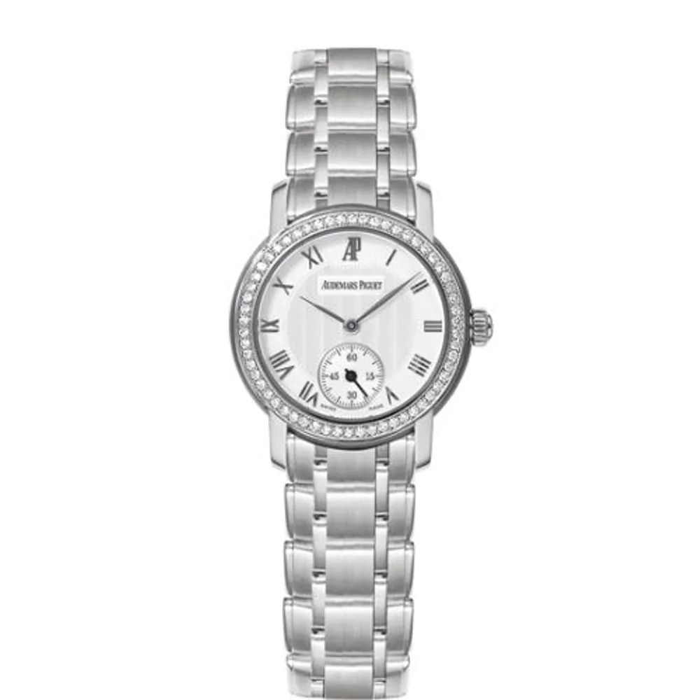 Audemars Piguet Jules Audemars Small Seconds White Gold / Diamond / Silver / Bracelet