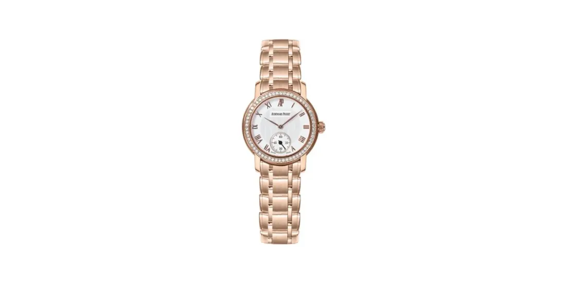 Audemars Piguet Jules Audemars Small Seconds Pink Gold / Diamond / Silver / Bracelet